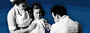 BCG Vaccination 1953. 
Credit: SCRAN