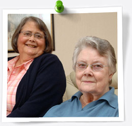 Joan and Betty Whyteside, 2008