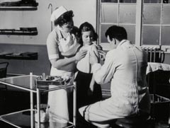 BCG Vaccination 1953. 
Credit: SCRAN
